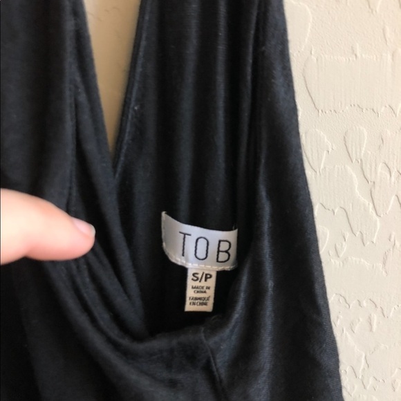 TOBI BEYOND THE SEA BLACK MAXI DRESS - Picture 5 of 8